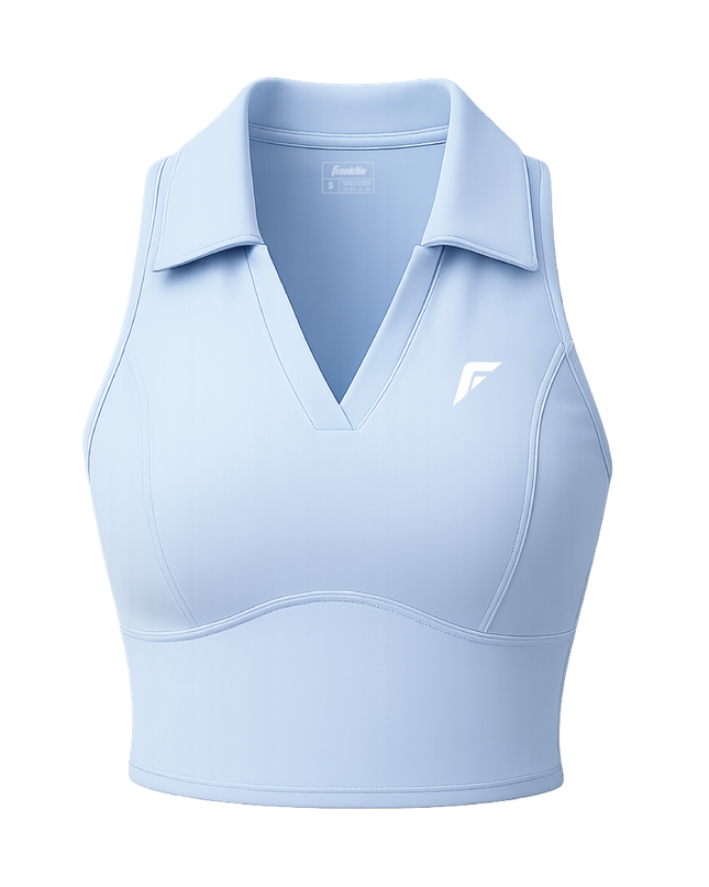 Franklin Female Sleeveless Collar Sportswear Set - Top