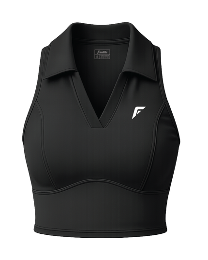 Franklin Female Sleeveless Collar Sportswear Set - Top