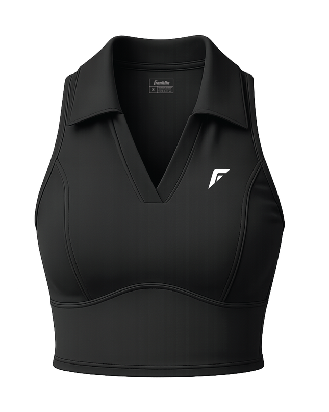 Franklin Female Sleeveless Collar Sportswear Set - Top