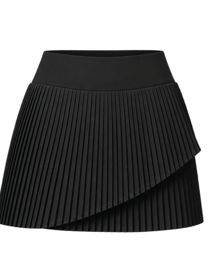 Sleeveless Collar Sportswear Set - Skirt